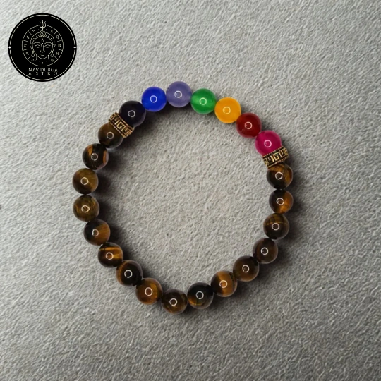Tiger 7 Chakra Bracelet - For Healthy & Appealing Look